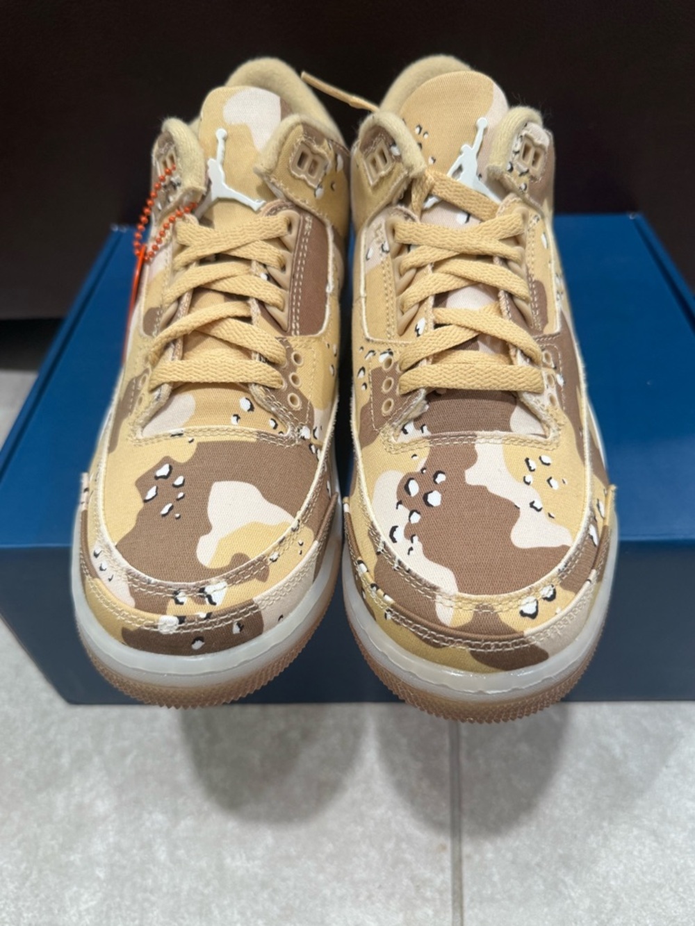 Size 7 - WNBA x Air Jordan 3 Retro Desert Camo W - Picture 3 of 7